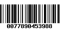 Código de Barras 0077890453988