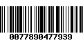 Código de Barras 0077890477939