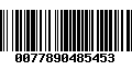 Código de Barras 0077890485453