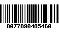 Código de Barras 0077890485460