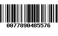 Código de Barras 0077890485576