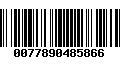 Código de Barras 0077890485866