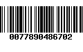 Código de Barras 0077890486702