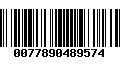 Código de Barras 0077890489574