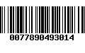 Código de Barras 0077890493014