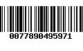 Código de Barras 0077890495971