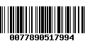 Código de Barras 0077890517994