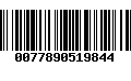 Código de Barras 0077890519844