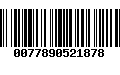 Código de Barras 0077890521878