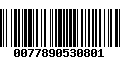 Código de Barras 0077890530801