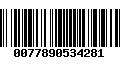 Código de Barras 0077890534281