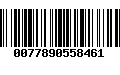 Código de Barras 0077890558461