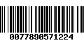 Código de Barras 0077890571224