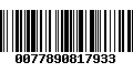 Código de Barras 0077890817933