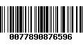 Código de Barras 0077890876596