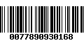 Código de Barras 0077890930168