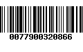 Código de Barras 0077900320866