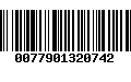 Código de Barras 0077901320742