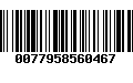 Código de Barras 0077958560467