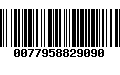 Código de Barras 0077958829090