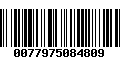 Código de Barras 0077975084809