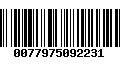 Código de Barras 0077975092231