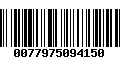 Código de Barras 0077975094150