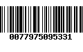 Código de Barras 0077975095331