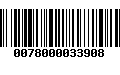 Código de Barras 0078000033908