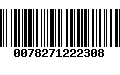 Código de Barras 0078271222308