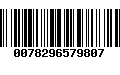 Código de Barras 0078296579807