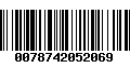 Código de Barras 0078742052069