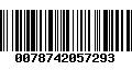 Código de Barras 0078742057293