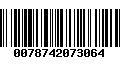 Código de Barras 0078742073064