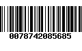 Código de Barras 0078742085685