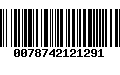 Código de Barras 0078742121291