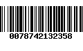 Código de Barras 0078742132358