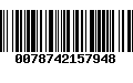 Código de Barras 0078742157948