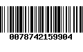 Código de Barras 0078742159904