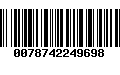 Código de Barras 0078742249698