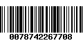 Código de Barras 0078742267708