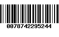 Código de Barras 0078742295244