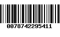 Código de Barras 0078742295411