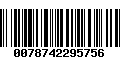 Código de Barras 0078742295756