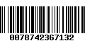 Código de Barras 0078742367132