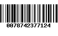 Código de Barras 0078742377124