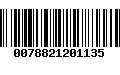 Código de Barras 0078821201135