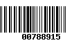 Código de Barras 00788915