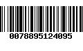 Código de Barras 0078895124095