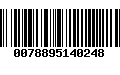 Código de Barras 0078895140248